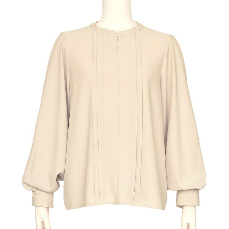 バンドカラータックブラウス | RUIRUE BOUTIQUE | 詳細画像12 