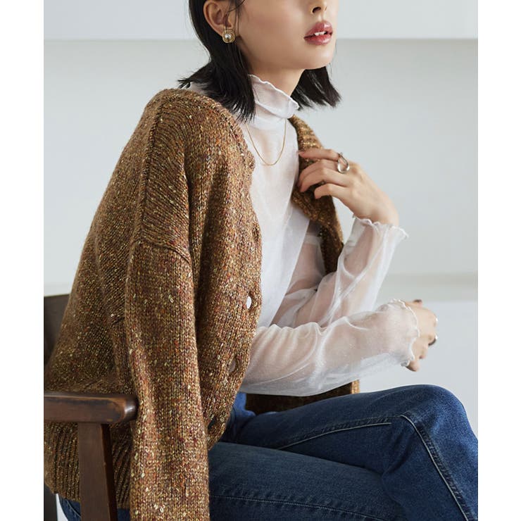 ラメチュール シアートップス（ボウタイ付） | RUIRUE BOUTIQUE | 詳細画像11 