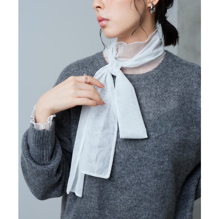 ラメチュール シアートップス（ボウタイ付） | RUIRUE BOUTIQUE | 詳細画像9 
