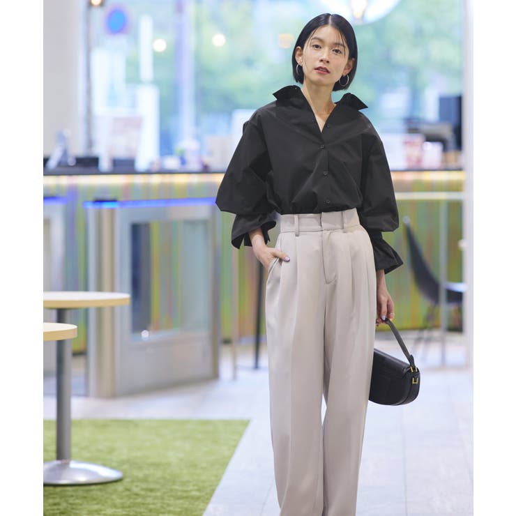 【洗える】2way プレシャス スタンダードシャツ(ボウタイ付) | RUIRUE BOUTIQUE | 詳細画像10 