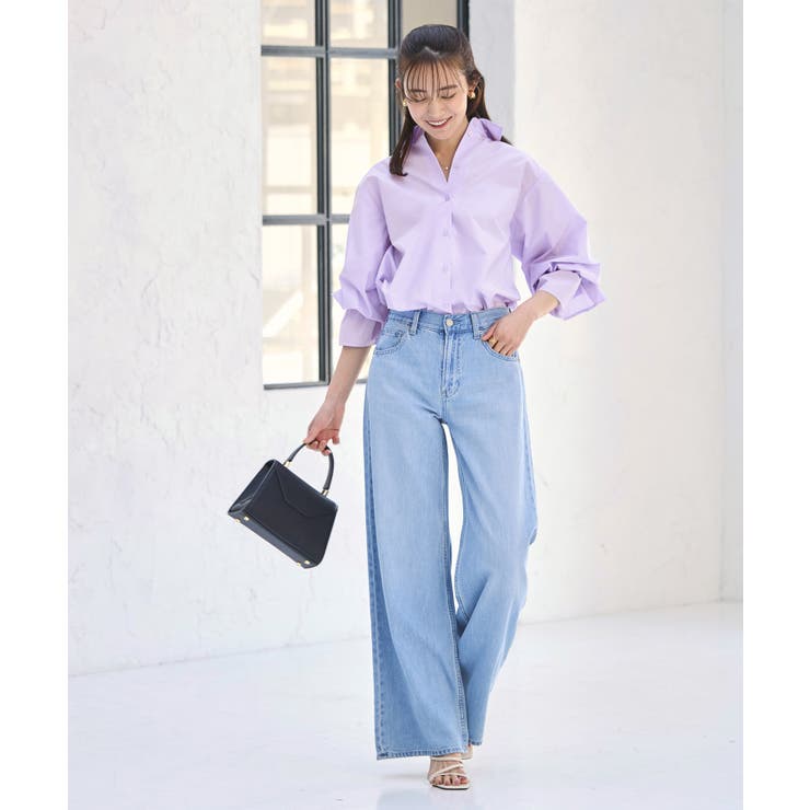 【洗える】2way プレシャス スタンダードシャツ(ボウタイ付) | RUIRUE BOUTIQUE | 詳細画像12 