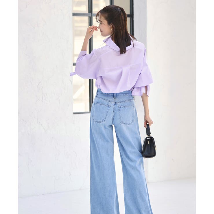 【洗える】2way プレシャス スタンダードシャツ(ボウタイ付) | RUIRUE BOUTIQUE | 詳細画像14 
