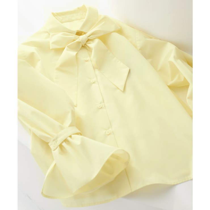 【洗える】2way プレシャス スタンダードシャツ(ボウタイ付) | RUIRUE BOUTIQUE | 詳細画像31 