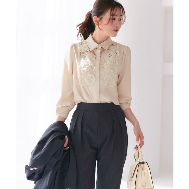 フラワーモチーフブラウス | RUIRUE BOUTIQUE | 詳細画像12 