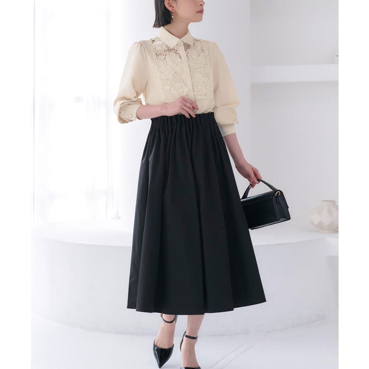 フラワーモチーフブラウス | RUIRUE BOUTIQUE | 詳細画像17 