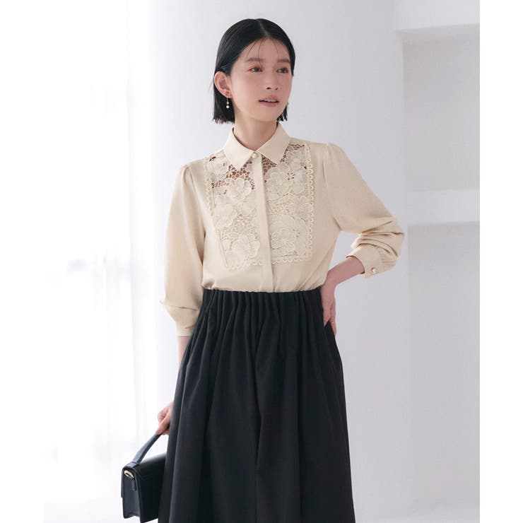 フラワーモチーフブラウス | RUIRUE BOUTIQUE | 詳細画像18 