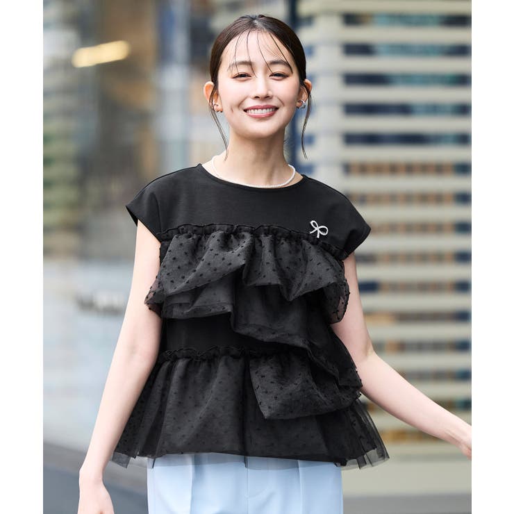 シアードット×チュール デザイントップス | RUIRUE BOUTIQUE | 詳細画像14 