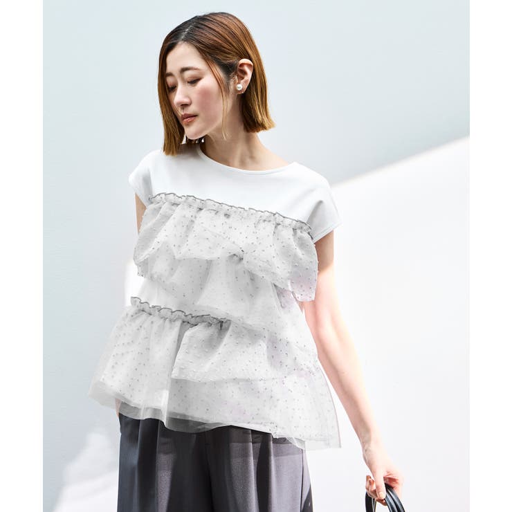 シアードット×チュール デザイントップス | RUIRUE BOUTIQUE | 詳細画像21 