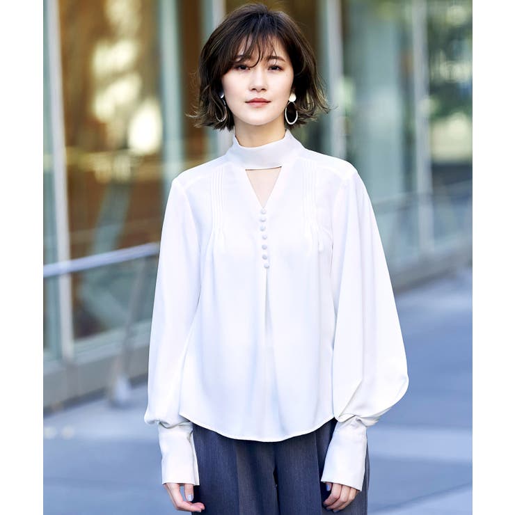 タックスリーブブラウス | RUIRUE BOUTIQUE | 詳細画像8 