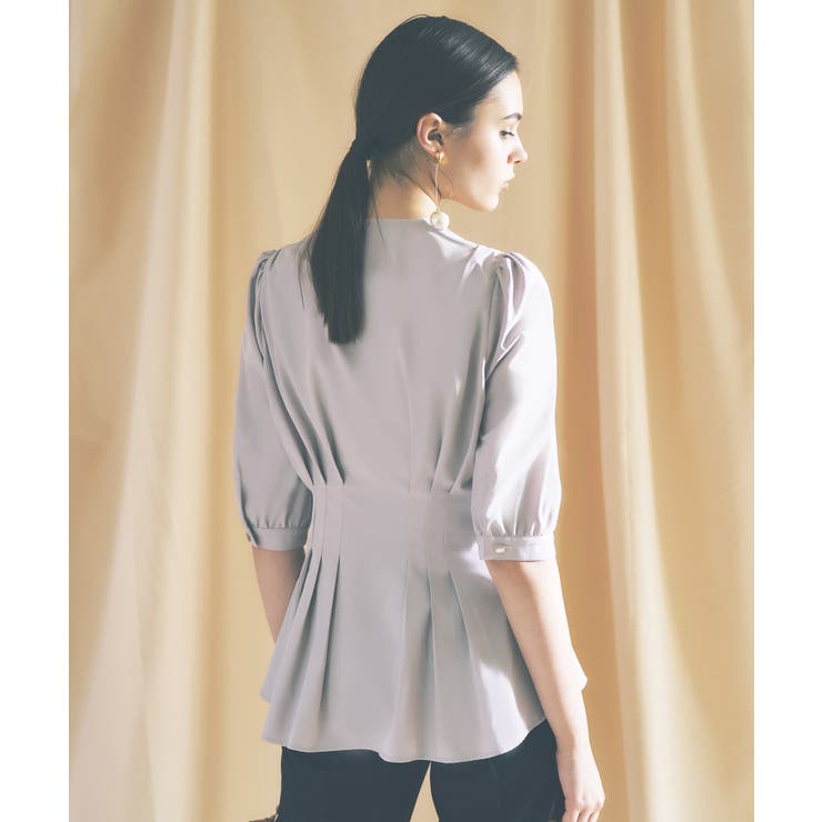 ウエストタックブラウス | RUIRUE BOUTIQUE | 詳細画像4 