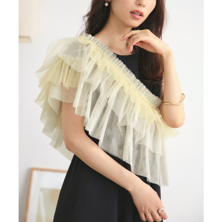 マルチWayチュールTOPS＆フレンチスリーブワンピースセット | RUIRUE BOUTIQUE | 詳細画像11 