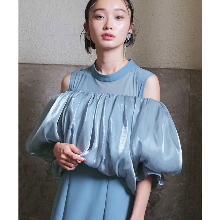 【2way】シャイニーオーガンTOPS＆デコルテシアーマーメイドドレスセット | RUIRUE BOUTIQUE | 詳細画像7 