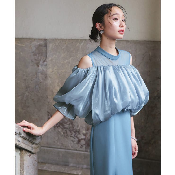 【2way】シャイニーオーガンTOPS＆デコルテシアーマーメイドドレスセット | RUIRUE BOUTIQUE | 詳細画像9 