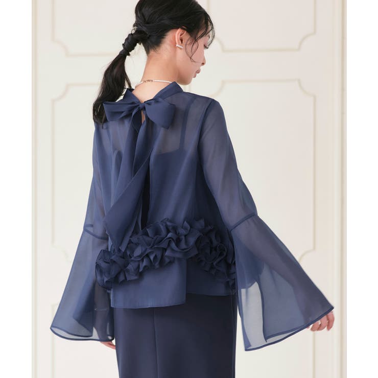 シアーオーガンジートップス＆ストレッチキャミドレス | RUIRUE BOUTIQUE | 詳細画像11 