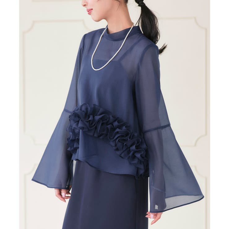 シアーオーガンジートップス＆ストレッチキャミドレス | RUIRUE BOUTIQUE | 詳細画像12 