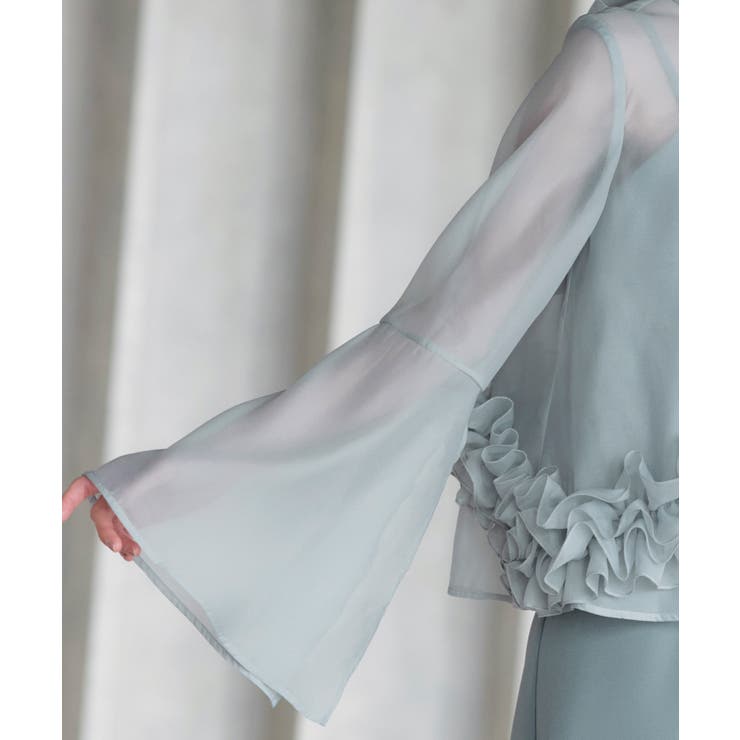 シアーオーガンジートップス＆ストレッチキャミドレス | RUIRUE BOUTIQUE | 詳細画像17 