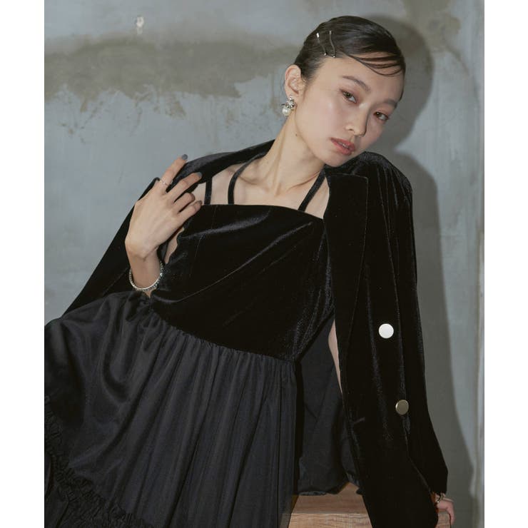 チュールフリルベロアセットアップ | RUIRUE BOUTIQUE | 詳細画像22 