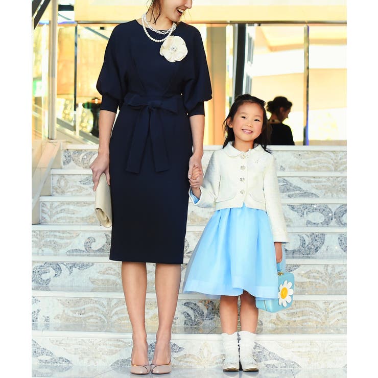 ロング＆リーンシルエットが美しいバルーンスリーブワンピース | RUIRUE BOUTIQUE | 詳細画像12 