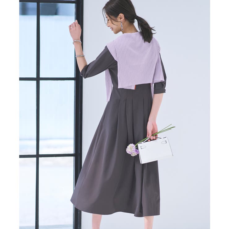 2wayフロントボタンタックワンピース | RUIRUE BOUTIQUE | 詳細画像11 