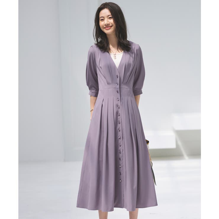 2wayフロントボタンタックワンピース | RUIRUE BOUTIQUE | 詳細画像16 