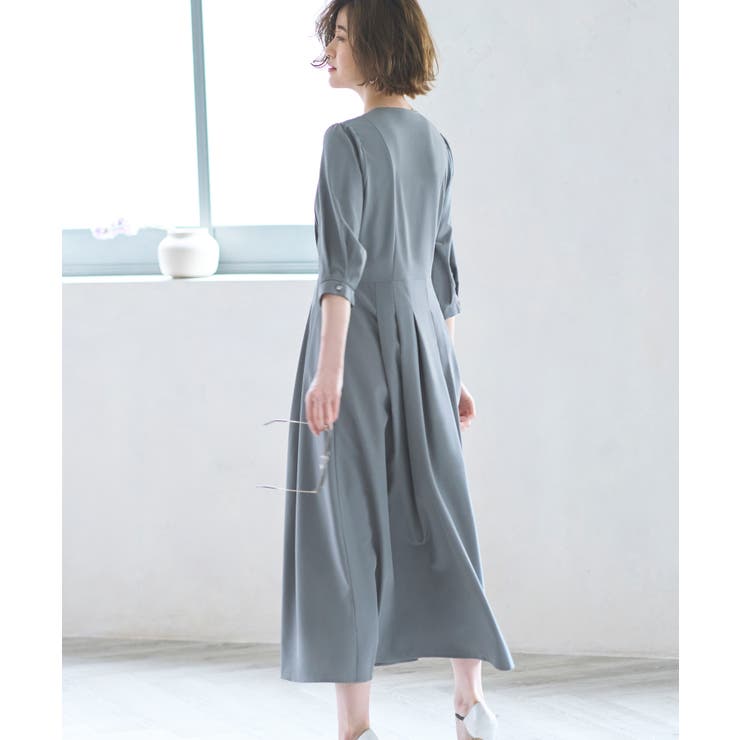 2wayフロントボタンタックワンピース | RUIRUE BOUTIQUE | 詳細画像21 