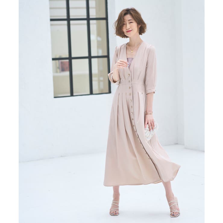 2wayフロントボタンタックワンピース | RUIRUE BOUTIQUE | 詳細画像28 