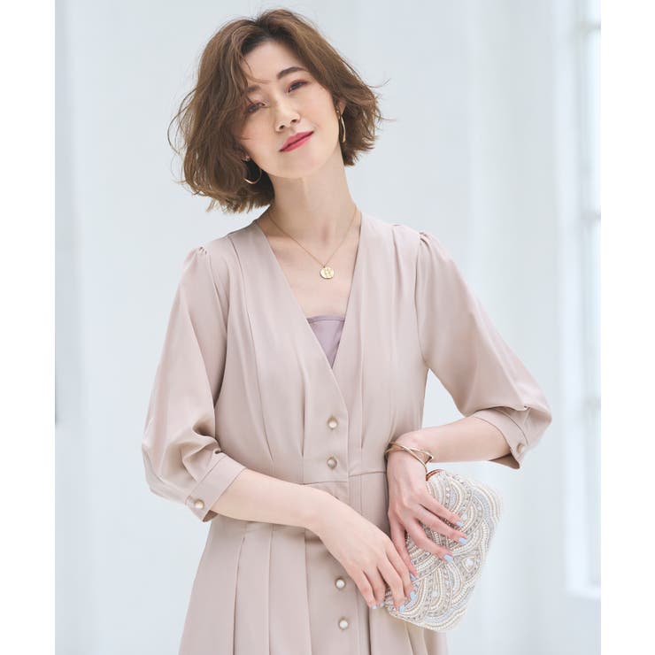 2wayフロントボタンタックワンピース | RUIRUE BOUTIQUE | 詳細画像29 