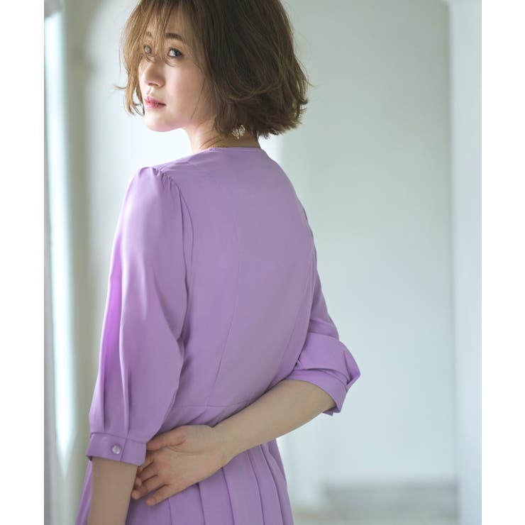 2wayフロントボタンタックワンピース | RUIRUE BOUTIQUE | 詳細画像36 