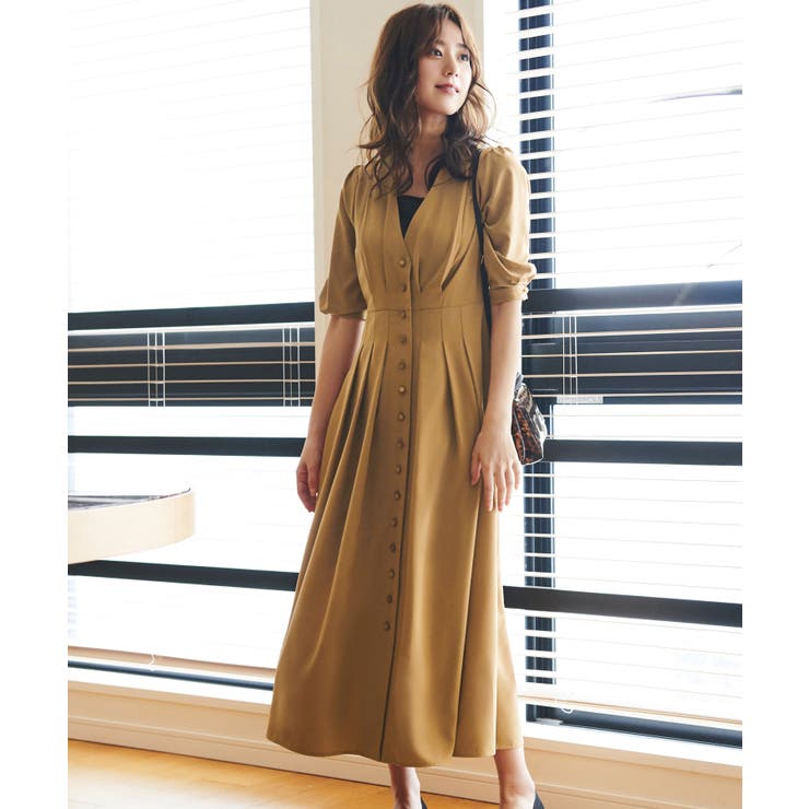 2wayフロントボタンタックワンピース | RUIRUE BOUTIQUE | 詳細画像39 