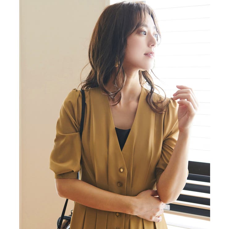 2wayフロントボタンタックワンピース | RUIRUE BOUTIQUE | 詳細画像40 