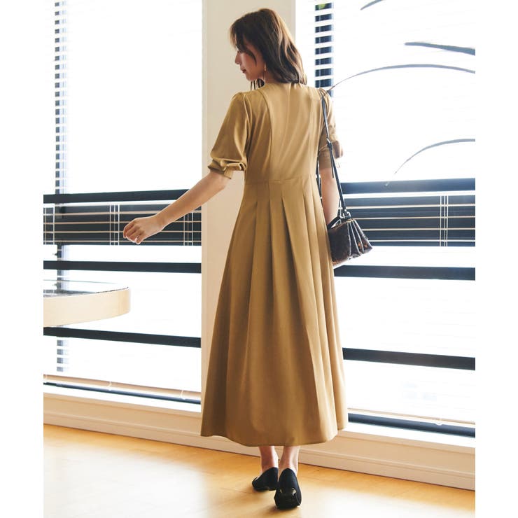 2wayフロントボタンタックワンピース | RUIRUE BOUTIQUE | 詳細画像42 