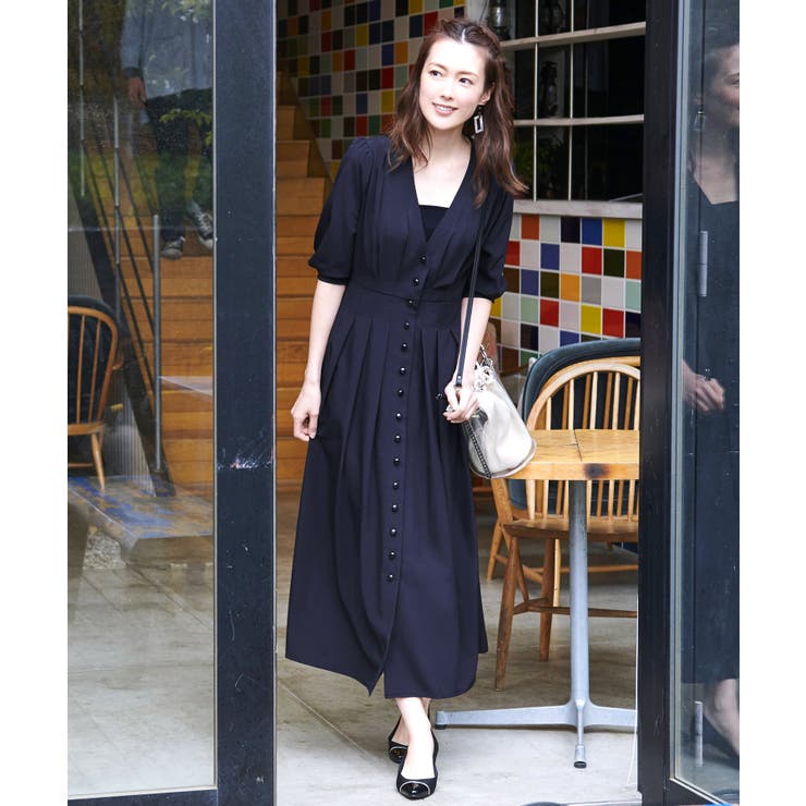 2wayフロントボタンタックワンピース | RUIRUE BOUTIQUE | 詳細画像60 
