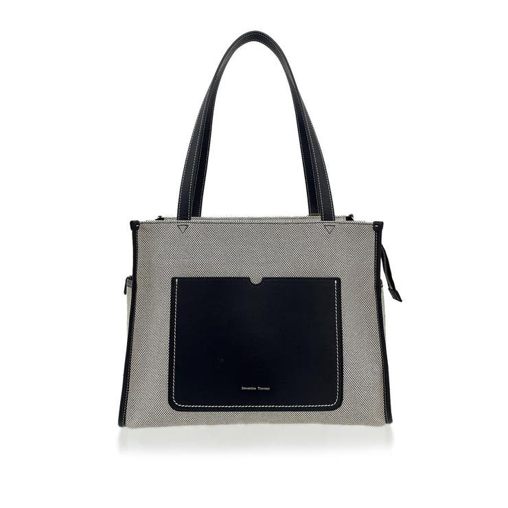 ブラック | シャンブレーマルチトートバッグ | Samantha Thavasa