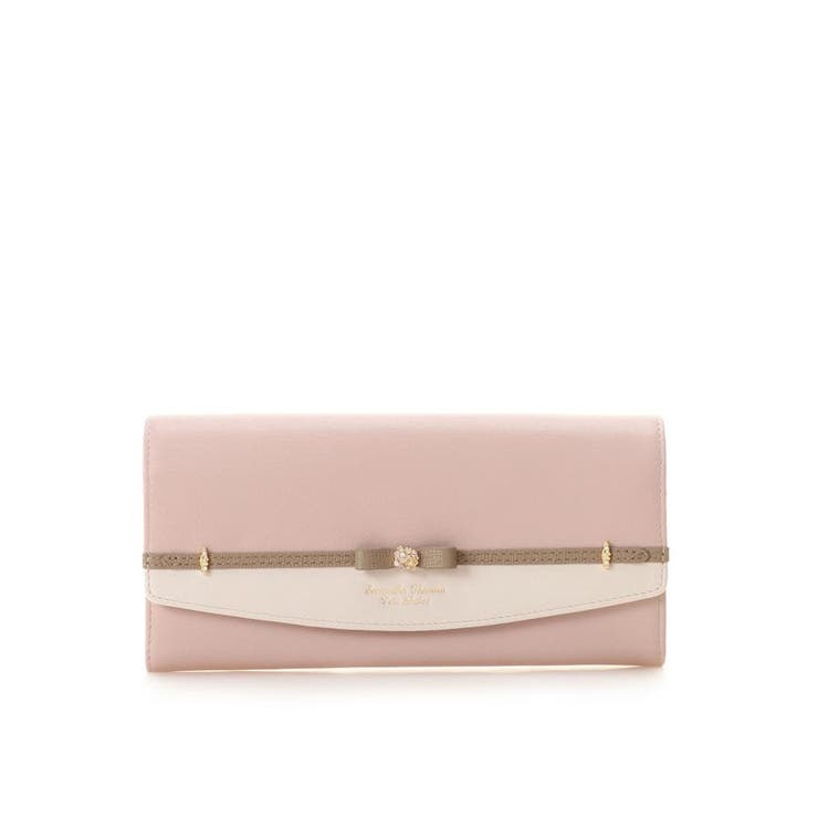 ピンク | フラワーリボンベルト 長財布 | Samantha Thavasa Petit Choice