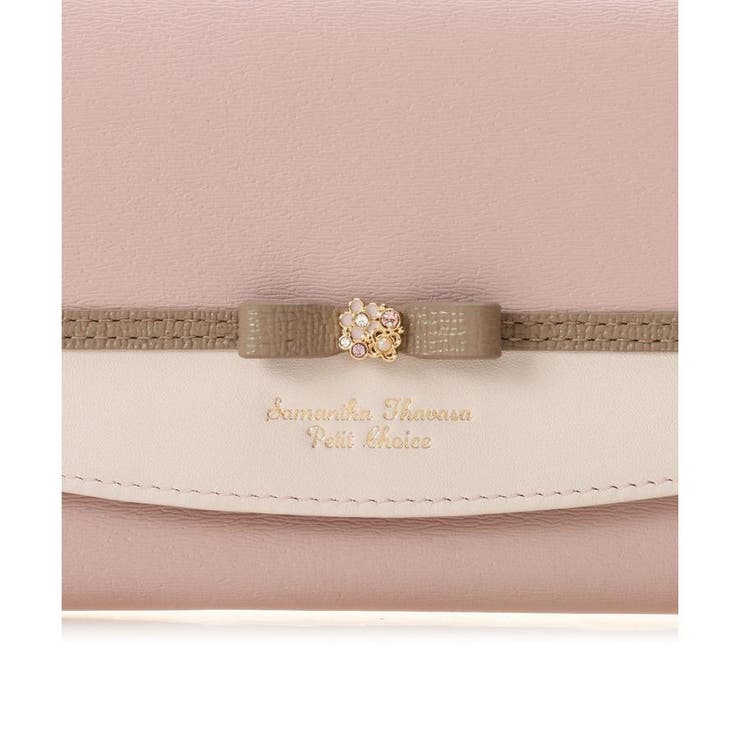 フラワーリボンベルト 長財布 | Samantha Thavasa Petit Choice | 詳細画像4 