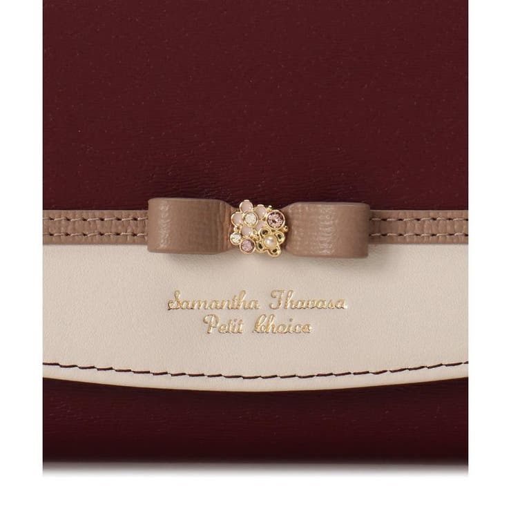 フラワーリボンベルト 長財布 | Samantha Thavasa Petit Choice | 詳細画像9 