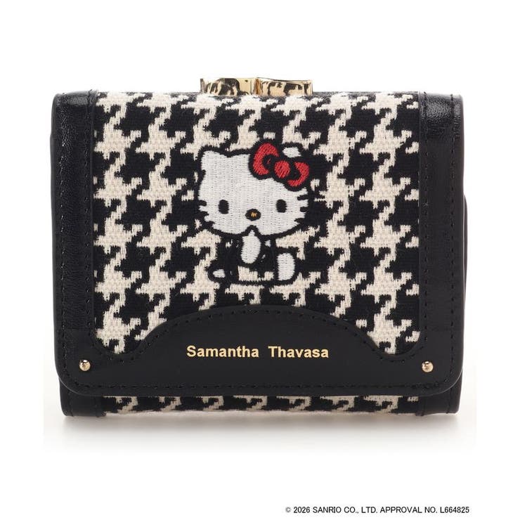 「ハローキティ」コレクション 口金折財布（ブラック） | Samantha Thavasa | 詳細画像6 