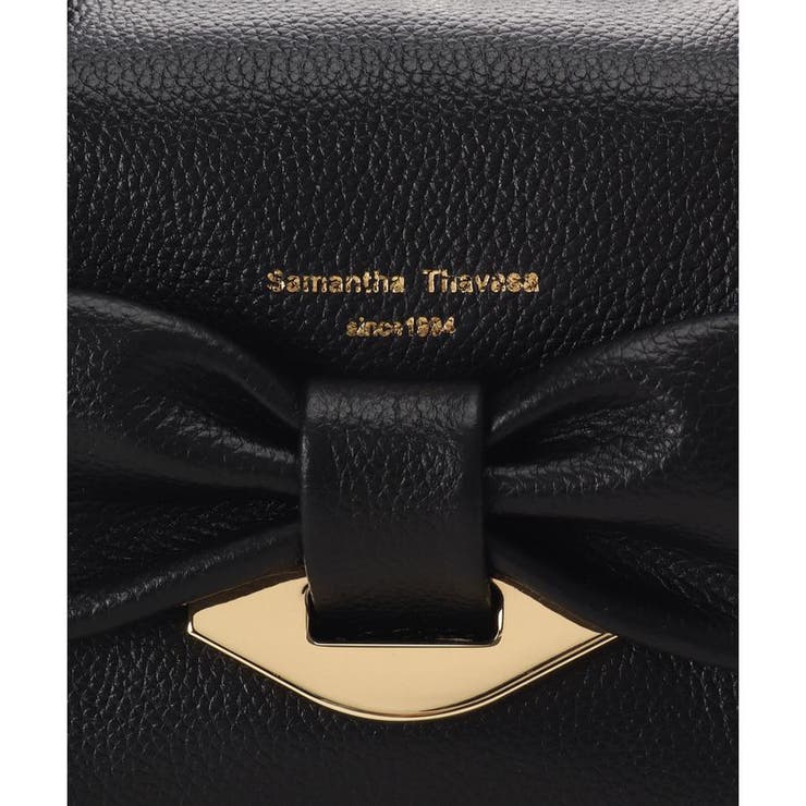 リボンモチーフ レザーハンドバッグ | Samantha Thavasa | 詳細画像7 