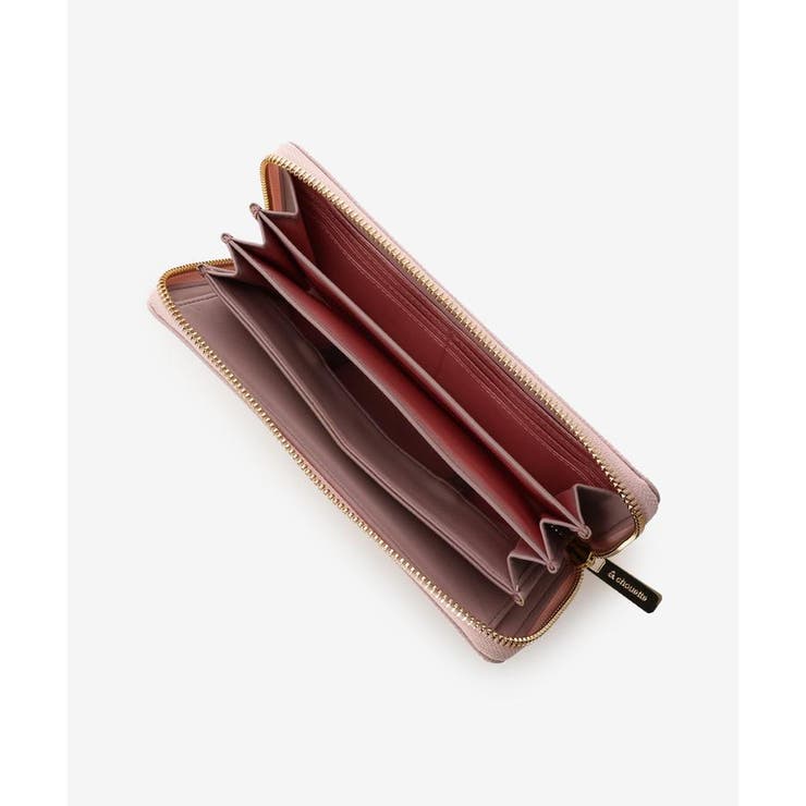 バイカラーラメ コインスルー長財布 | & chouette | 詳細画像13 