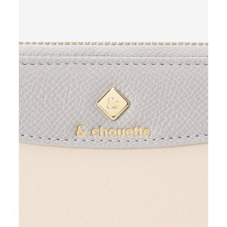 バイカラーラメ コインスルー長財布 | & chouette | 詳細画像24 