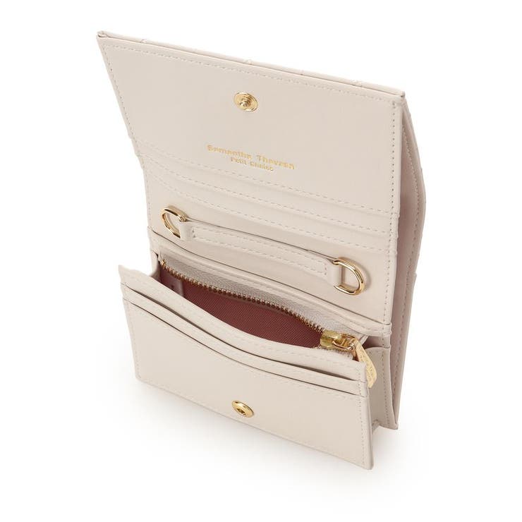 ハートキルト ミニ財布[品番：STJW0015009]｜Samantha Thavasa Petit