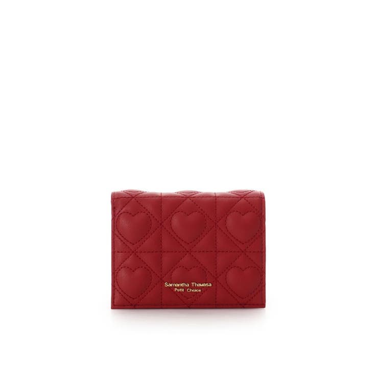 ハートキルト ミニ財布[品番：STJW0015009]｜Samantha Thavasa Petit
