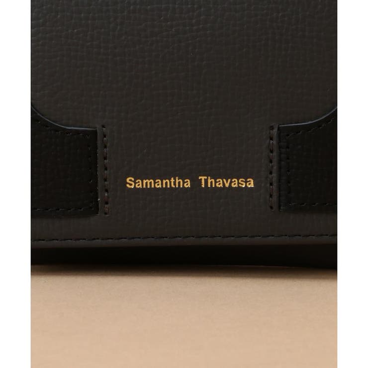 バイカラーデザイン折財布[品番：STJW0009945]｜Samantha Thavasa