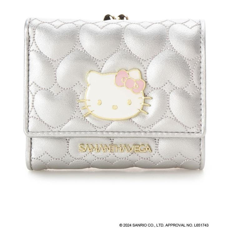 ハローキティ」50周年記念コレクション折財布[品番：STJW0013308  