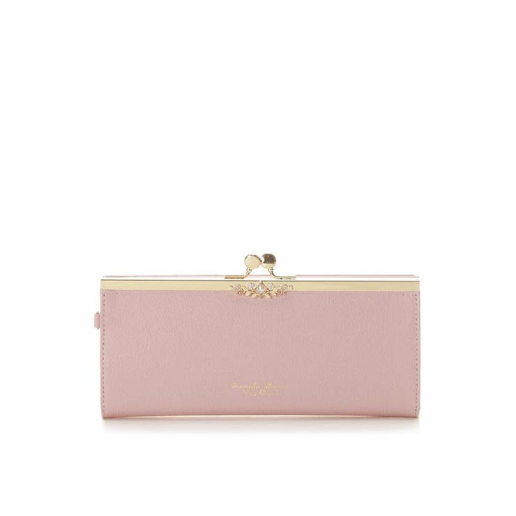 ピンク | フラワーモチーフ長財布 | Samantha Thavasa Petit Choice