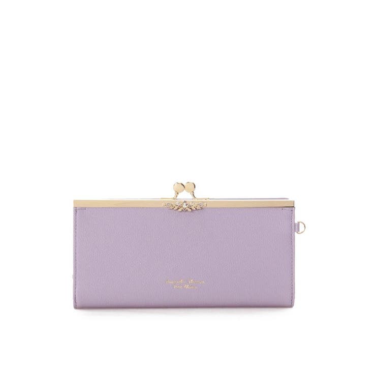 ラベンダー | フラワーモチーフ長財布 | Samantha Thavasa Petit Choice