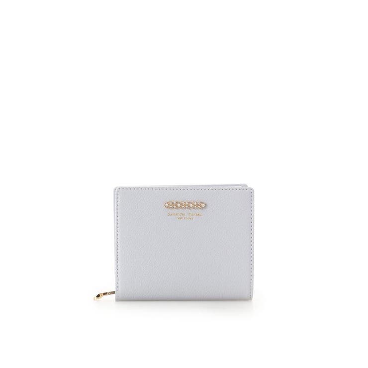 フラワーモチーフバンド 折財布[品番：STJW0014719]｜Samantha