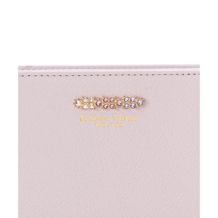 大人気!! Samantha Thavasa Petit Choice フラワーバンド 折財布 フラワーモチーフバンド 折財布[品番：STJW0014719]｜Samantha