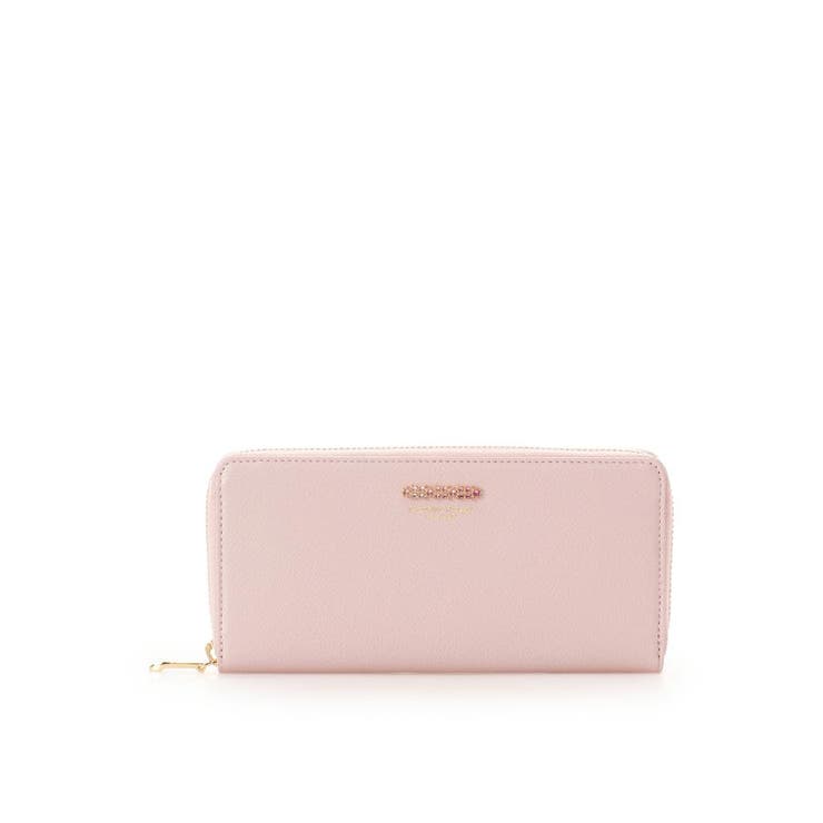 ピンク | フラワーモチーフバンド 長財布 | Samantha Thavasa Petit Choice