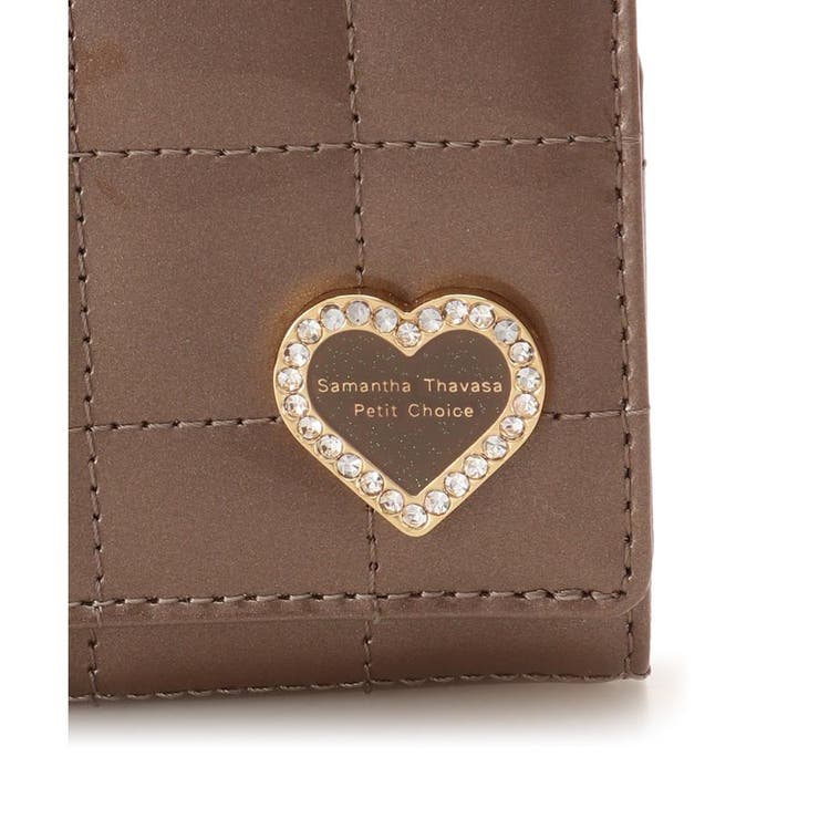 エナメルキルティング がま口折財布 | Samantha Thavasa Petit Choice | 詳細画像5 